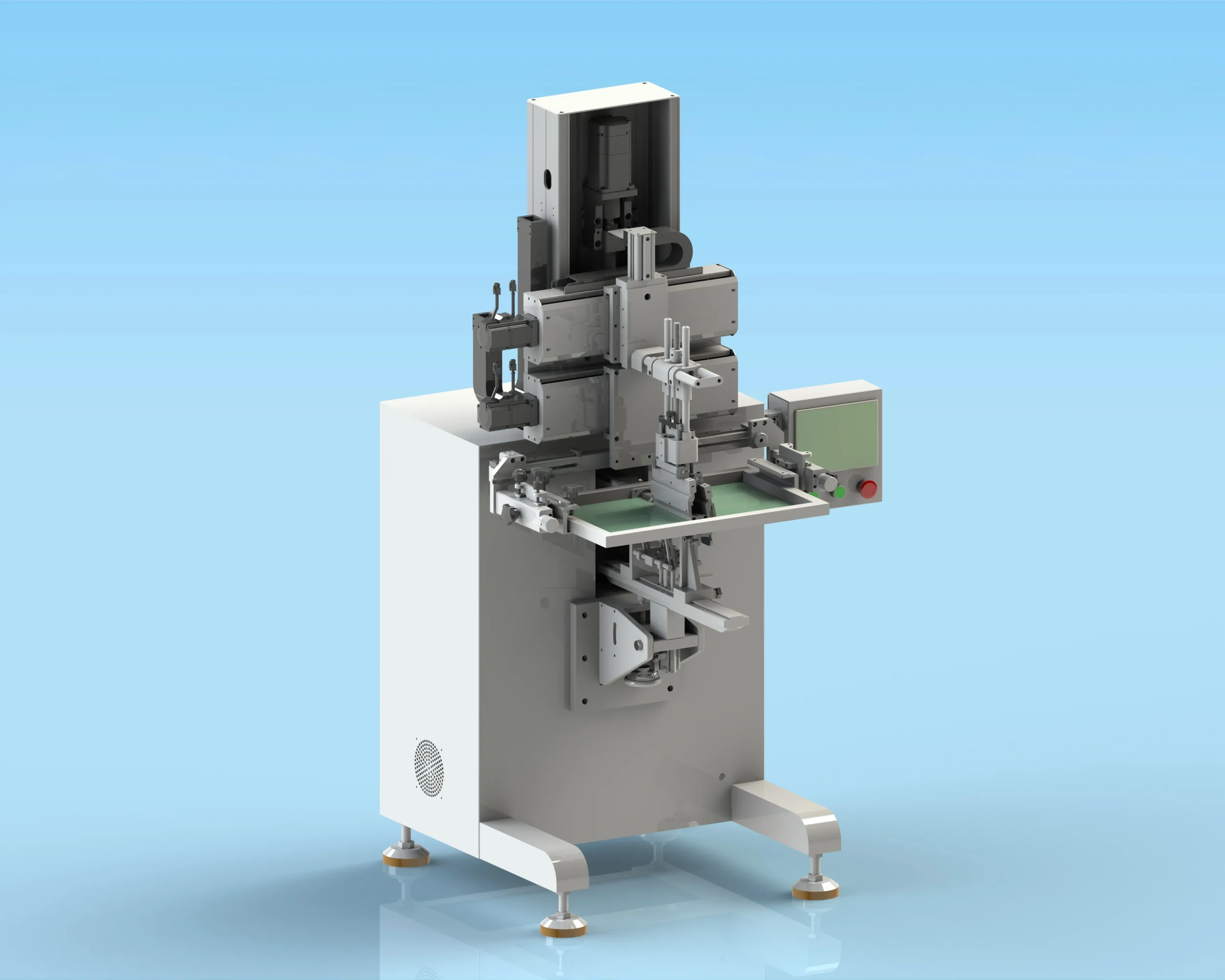 semi-automatic-contour-screen-printing-machine